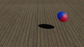 Blender 2.8 - Beta Bouncing Ball 2nd Animation