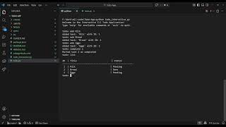 Cli Todo-App
