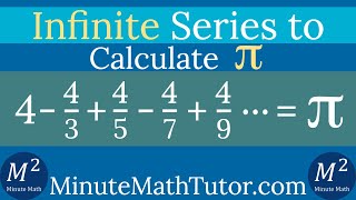 Infinite  Series to Calculate π (Pi) | π Day Video | Minute Math