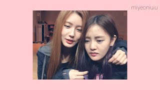 ENGSUB | (G)I-DLE Miyeon told about her trainee time (with Minnie) ❤