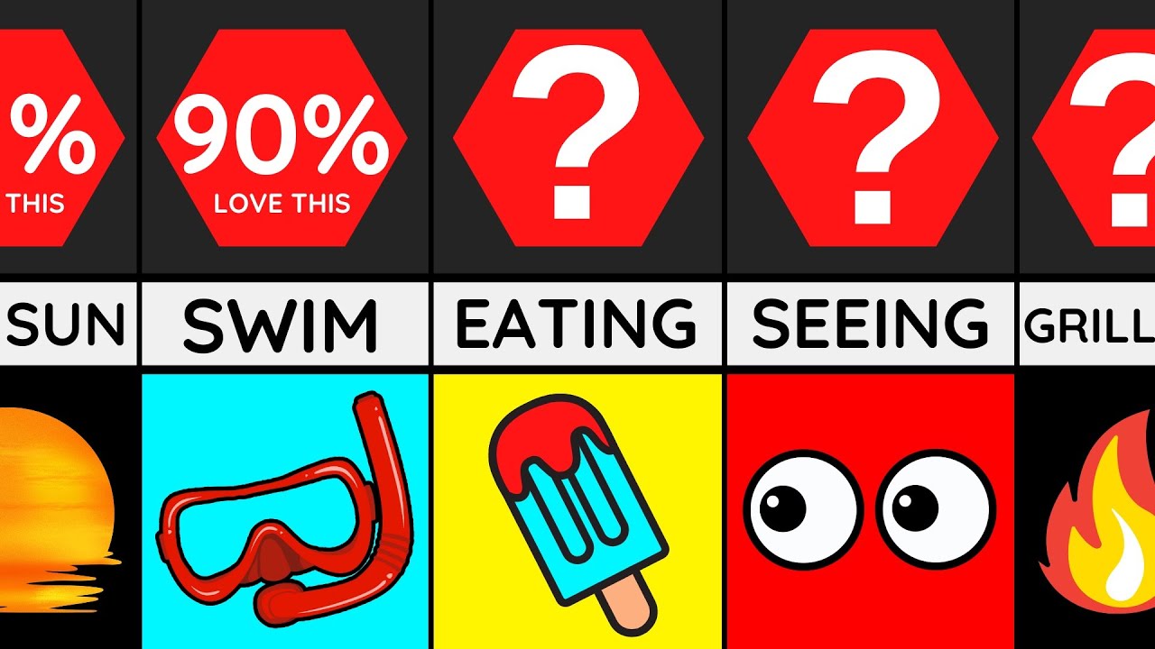 Comparison: Best Things About Summer