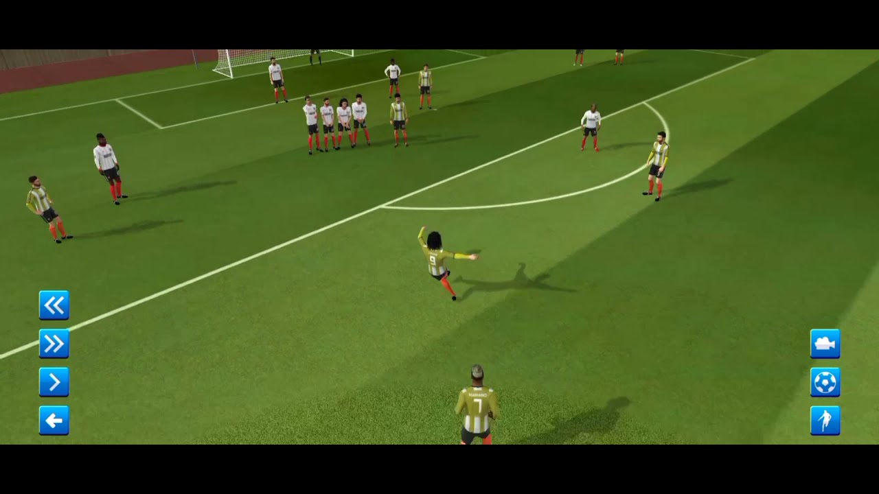 Dream league soccer goalkeeper saves the goal YouTube