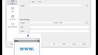 LibreOffice - creating hyperlink to a Web page