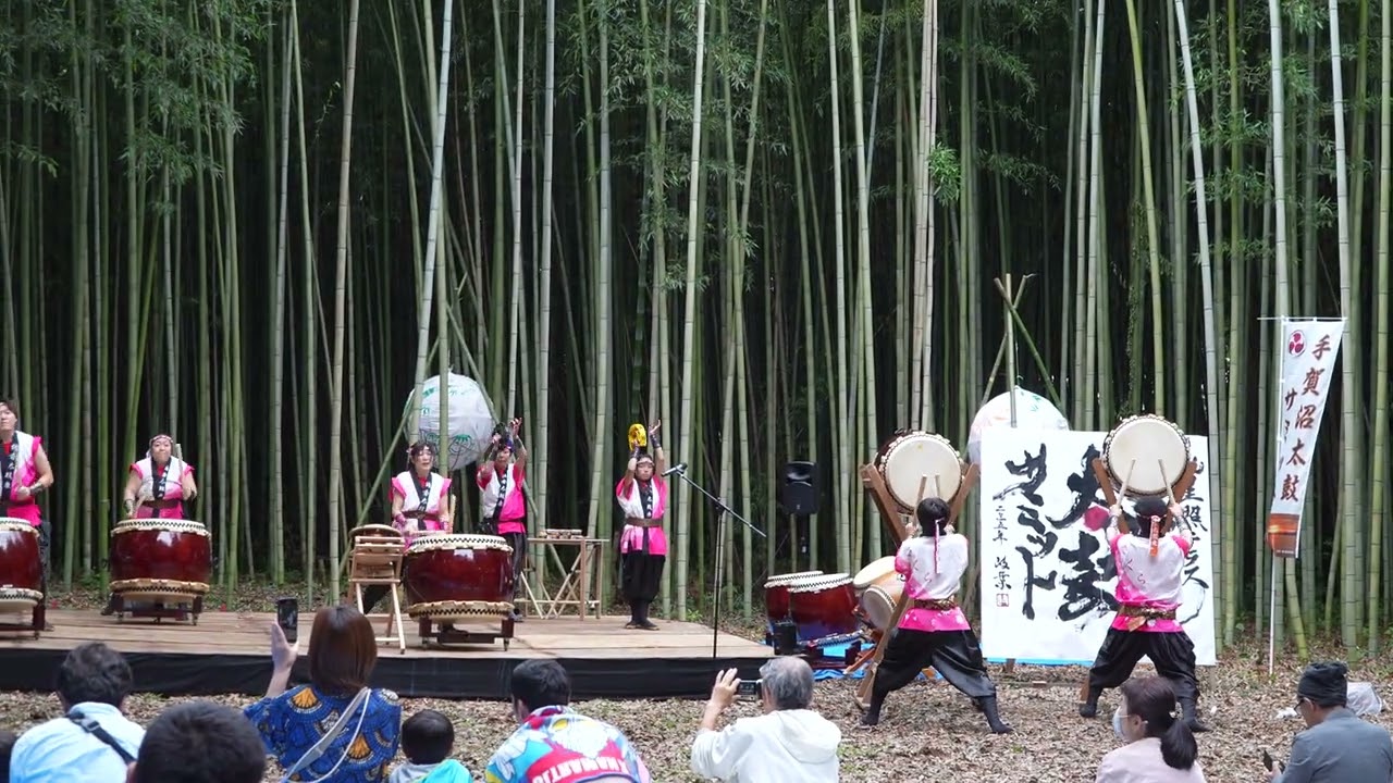 佐倉太鼓衆_②【4K】／北星照ラス 手賀沼太鼓サミット2025 - YouTube