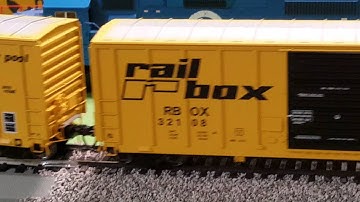 3 Athearn Genesis GP38-2s with tsunami sound pullung a short CR freight