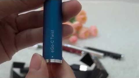 eGo- C  Twist  G5 Vaporizer Variable Voltage Electronic Cigarette Review