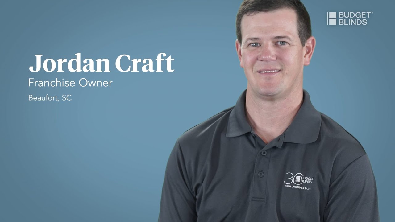 Budget Blinds Owner Review - Jordan Craft
