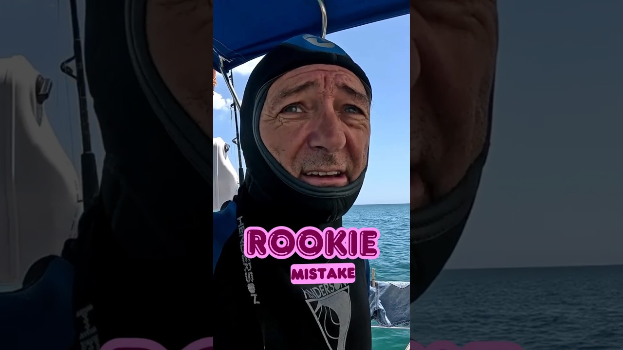 ⁣Rookie Mistake by offshore sailors. #bluewatersailing #offshoresailing