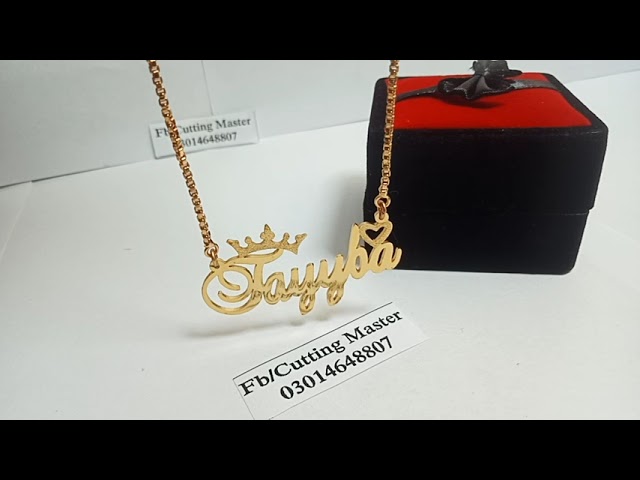 Necklace|| Gold Name Chain 