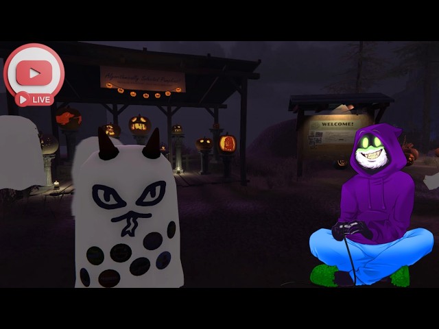 Visiting the Festival WITH MY DISCORD! ! | The Annual Ghost Town Pumpkin Festival LIVE