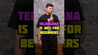 I want a t shirt which says “Telangana is Not For Beginners “ #telugustandupcomedy