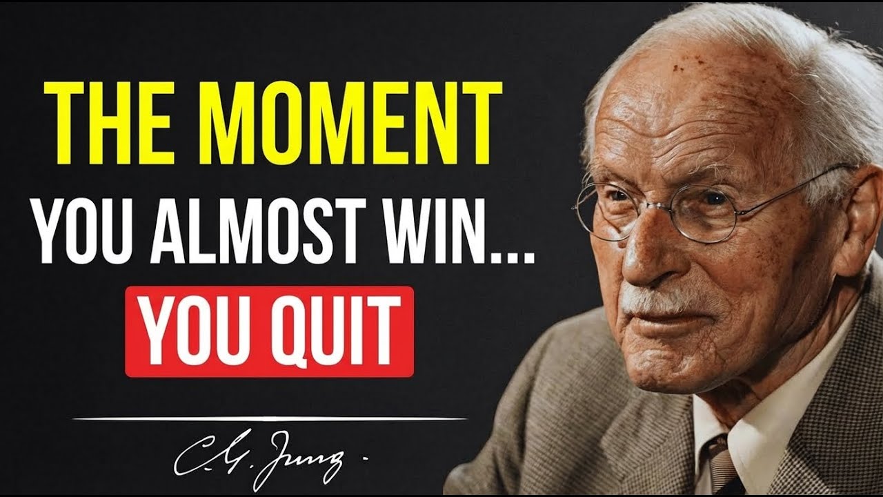 Why You Destroy Yourself Right Before You Win — Carl Jung's Most Hidden Warning