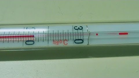 Repairing broken column in thermometer