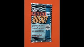 PICKLEBALL STUD & STANLEY CUP CHAMPION McEachern pulled from this 1995-96 TOPPS FINEST HOCKEY PACK!