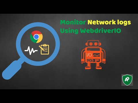 WebdriverIO : NETWORK LOGS