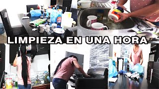 LIMPIEZA EN MI COCINA EN SOLO UNA HORA RETO /MARY DIY/