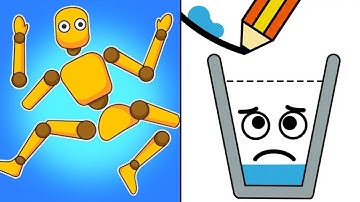 Ragdoll Break 🆚 Happy Glass Satisfying ASMR Gameplay ALL LEVELS?