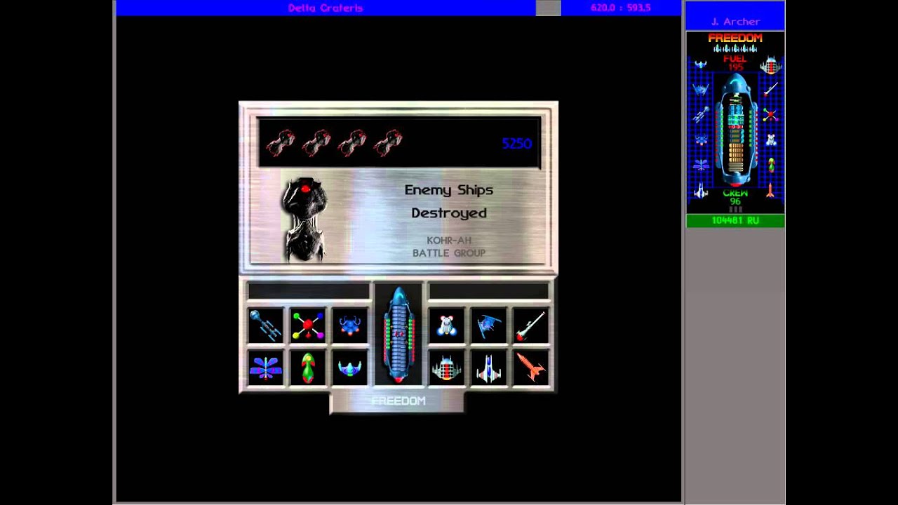 Star Control 2 - Attacking Sa-Matra (no Dnyarri) [by request]