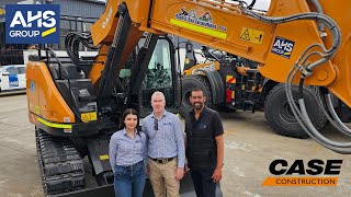 Road and Rail Excavations take delivery of their first CASE CX145CSR #casece