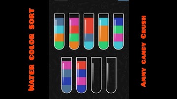 Water color sort live gameplay level 846 to 876 Walk-through