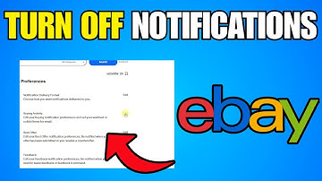 How To Turn Off Notifications From eBay (Step By Step Guide)