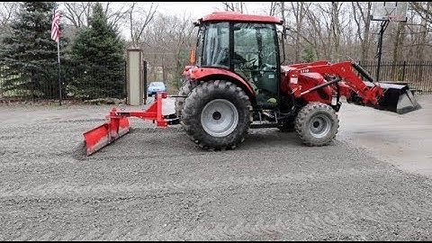 #308 Leveling & Grading Stone, More Than One Way to Use a Rear Blade! Experiment with it!