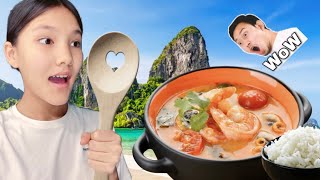 САМЫЙ ВКУСНЫЙ ТОМ-ЯМ В МОЕЙ ЖИЗНИ!!❤️‍🔥[тайский суп том-ям в домашних условиях]