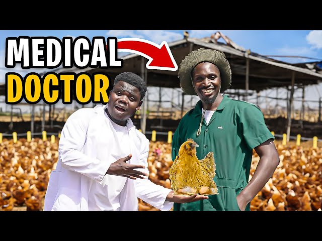 How A 30Yrs Old Retired Medical Doctor Became The Biggest Poultry Farmer In Uganda! class=