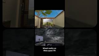 Immersive high resolution mixed reality experience on DreamSpace on Meta Quest #mixedreality #vr