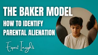 The Baker Model: How to Identify Parental Alienation
Dr. Amy J. L. Baker explains the Baker Model (Five-Factor Model) for identifying parental alienation—what to look for, how to distinguish alienation from abuse, and what parents and professionals can do next.
Watch the full interview with Dr. Amy J.L. Baker here https://youtube.com/live/Gbyl0UOoH2E?feature=share
Dont forget to subscribe to our channel to get notifications of upcoming interviews! The Baker Model: How to Identify Parental Alienation