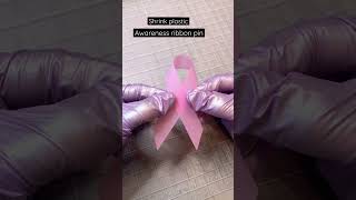 SHRINK PLASTIC 3D AWARENESS RIBBON