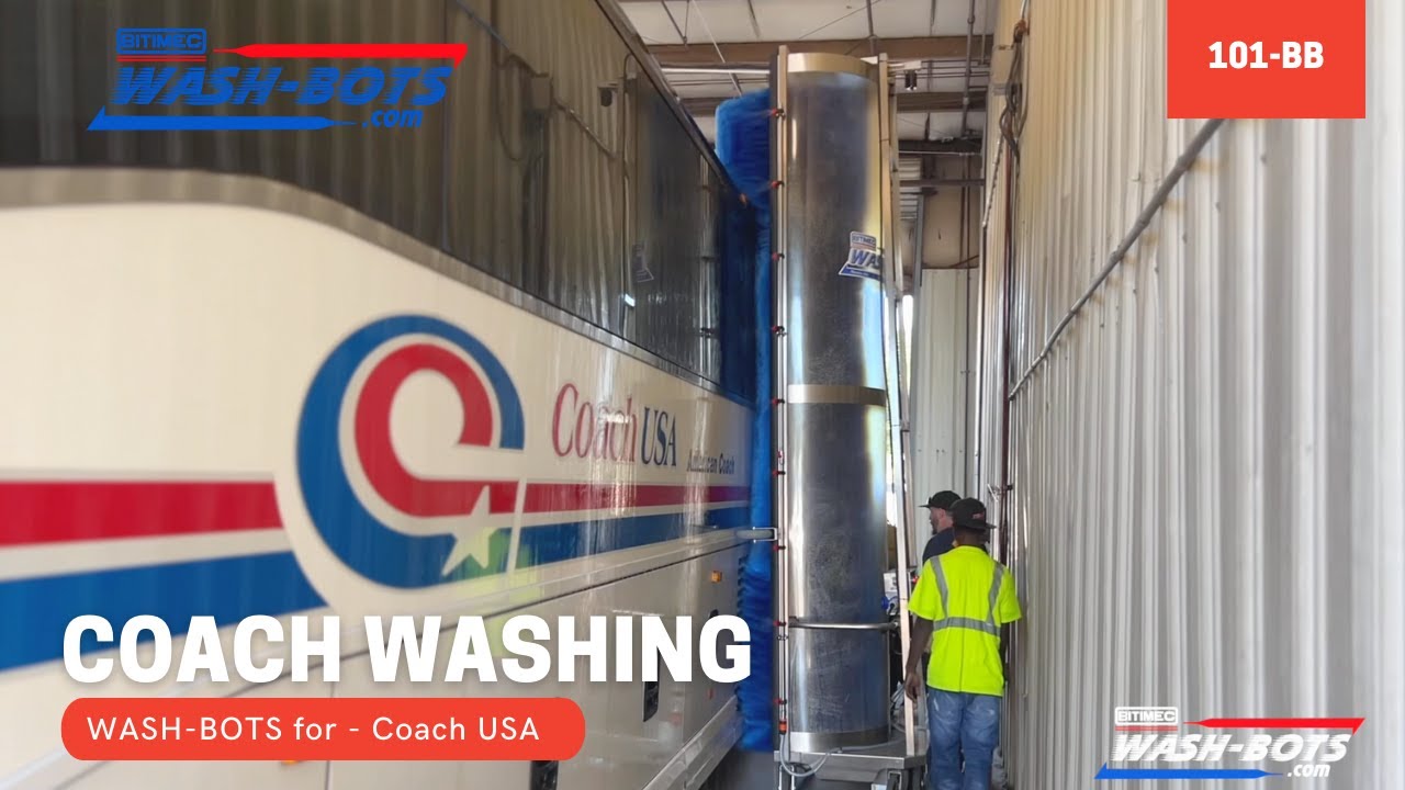 101-BB Bus Wash at Coach USA - Atlanta