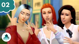 Cheer competition with our new besties!! | Ep 2 | High School Years - The Sims 4