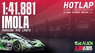 Le Mans Ultimate Hotlap Porsche 992 Lmgt3 Imola 1.2.1