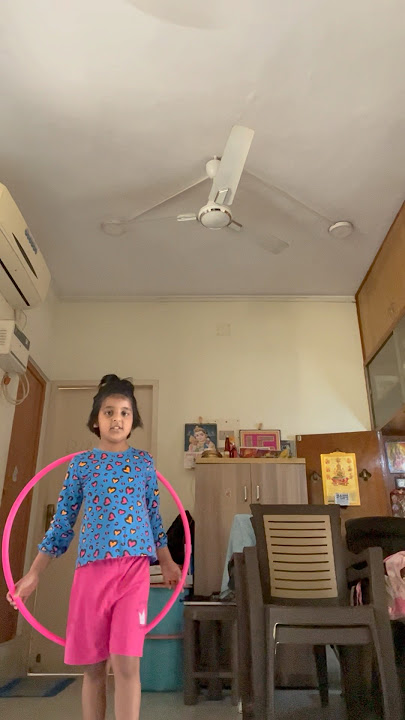 Yohana learning and teaching Hula Hoops 🥰 #Hulahoop #Hulahooper #6yearsold