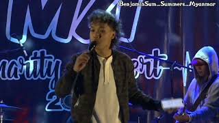 Meitei Gun  Benjamin Sum mzi Charity Concert 2022 In Manipur 