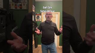Full Tour of DIY Golf Simulator in Garage