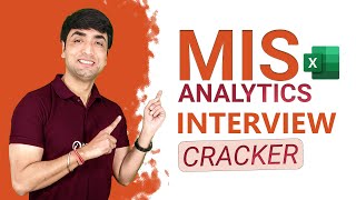 Crack Jobs #64 | MIS & Analytics Excel Interview Question & Answers