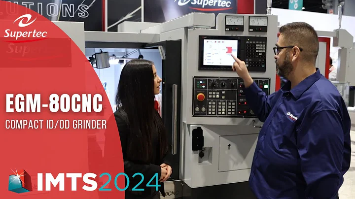 Supertec EGM-80CNC Compact ID/OD Grinder I IMTS 2024