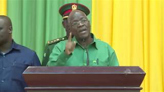 HOTUBA YA RAIS DKT  MAGUFULI UFUNGUZI WA MKUTANO WA 9 WA UMOJA WA WAZAZI WA CCM