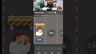 I tried first time chicken road game l #shorts #chickenroad