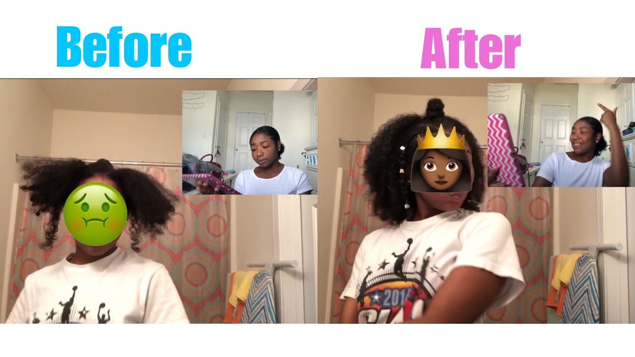10 MINUTE NATURAL HAIRSTYLE👸🏾