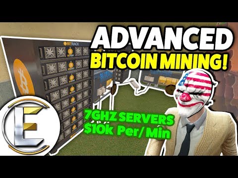 ADVANCED BITCOIN MINING! - Gmod DarkRP Life (Base Building, How To Make Money Out Of Bitcoin)