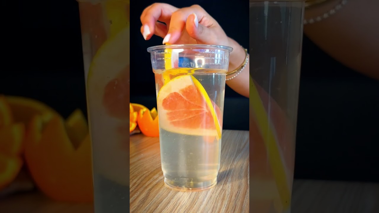 Infused Water Blutorange Minze 🧡🌿 