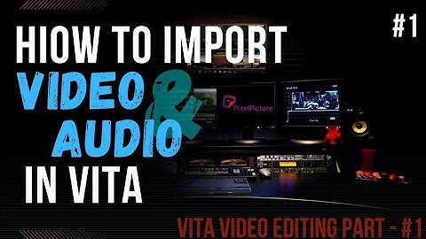 How to import video & audio in vita Aap || How to edit video in vita Aap #vita #videoediting
