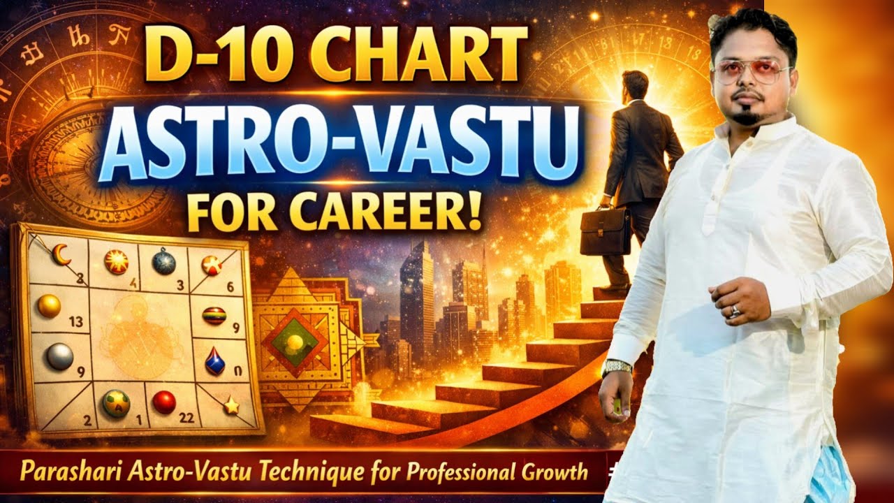 D-10 Chart Astro-Vastu for Career | Parashari Astro-Vastu Technique for Professional Growth