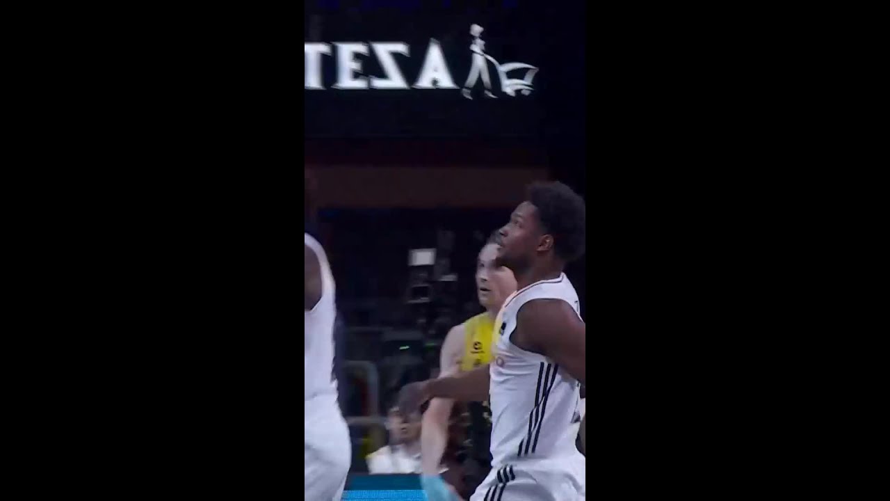 HUERTAS por la ESPALDA para el MATE de SHERMADINI | Liga Endesa 2024-25