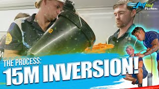 Watch How Inversion Pipe Relining Turns Your Plumbing Nightmares into a Seamless Solution! #tips