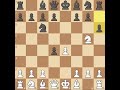 Brilliant Knight Sacrifice to Win the Game in just 13 moves