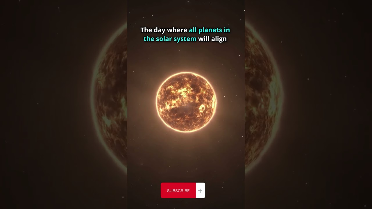 Rare Planetary Alignment 2025 🌍🪐 All Planets in One Line! 